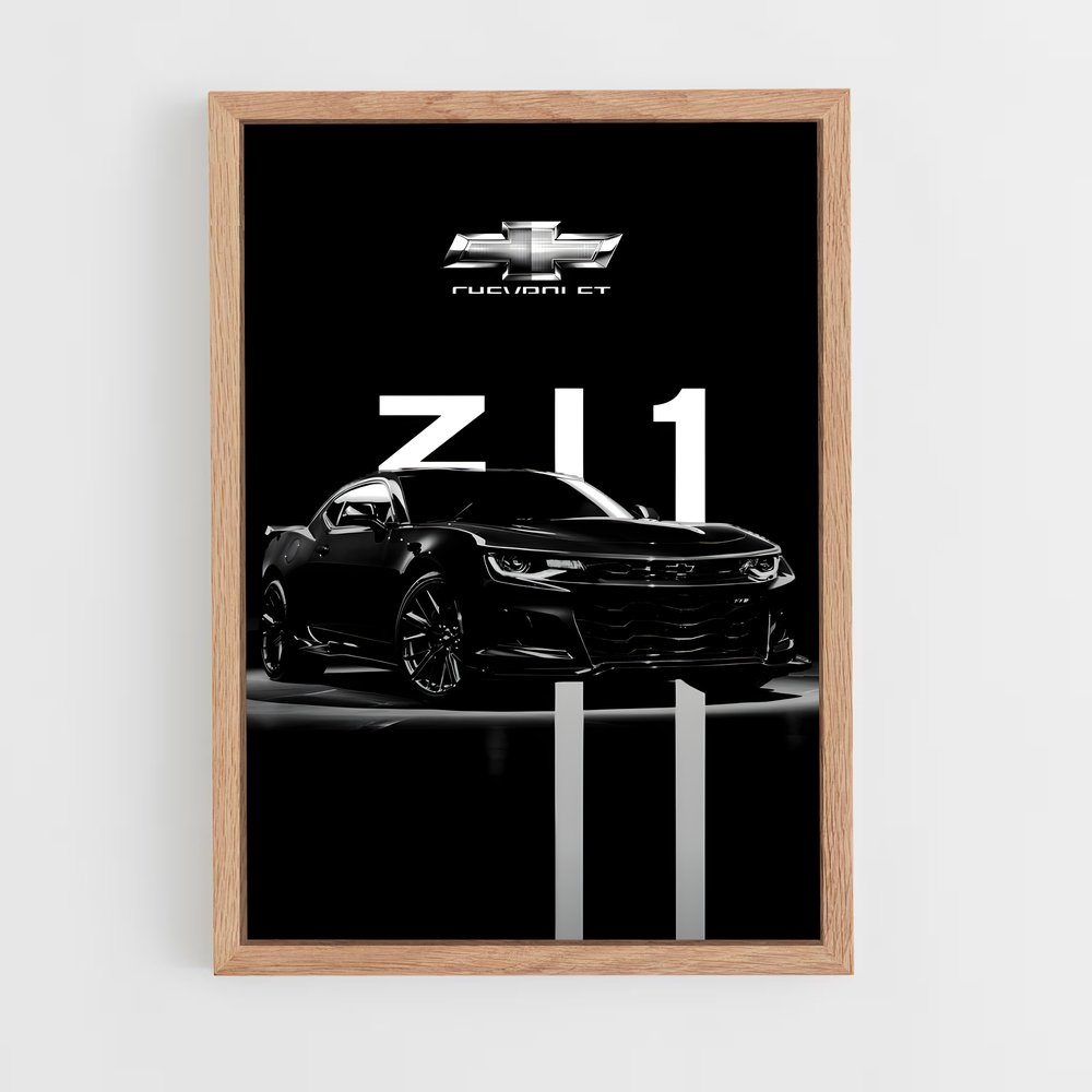 Poster Camaro ZR Dream – affiche Chevrolet (vue 4)